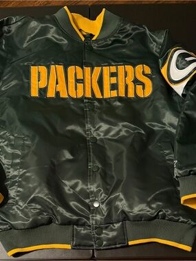 Green Bay Packers NFL Men’s Authentic STARTER G-III Sports Jacket! 2XL XXL! NWT!